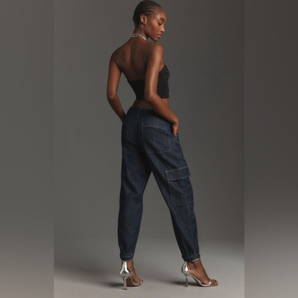 Anthropologie Pilcro Seamed Sport Cargo Jean  NWT - Picture 3 of 14